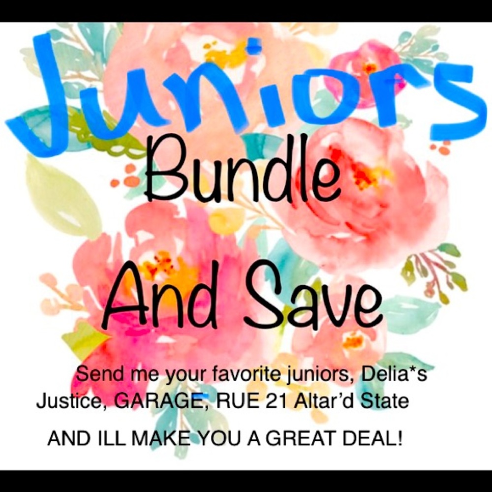 Deals on juniors!!!